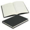 Black Cotton Hard Cover Notebooks